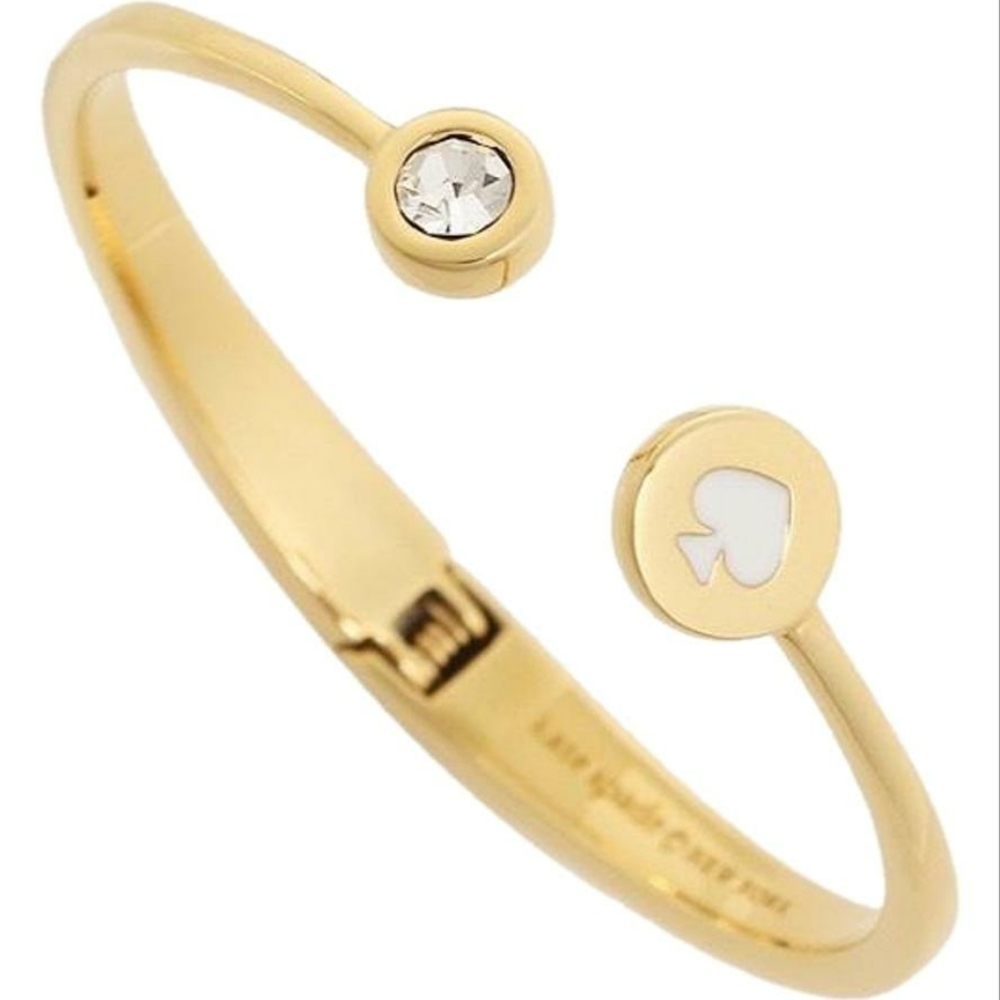 Kate Spade Spot the Spade Open Hinge Bangle